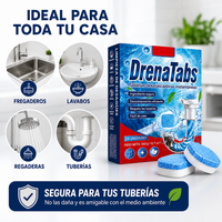 DrenaTabs: Tabletas desatascadoras instantáneas