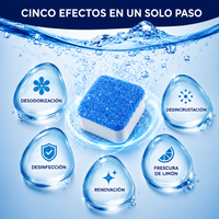 CleanTabs: Tabletas Limpiadoras para Lavadora