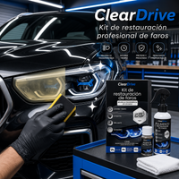 ClearDrive: Kit de restauración profesional de faros