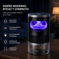 FlyTrap: Trampa antimosquitos con sistema de succión