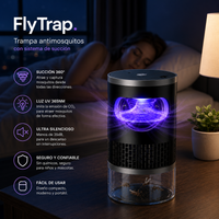 FlyTrap: Trampa antimosquitos con sistema de succión