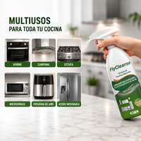 FlyCleanse: Limpiador desengrasante profesional todo en 1