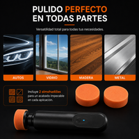 PuliMax: Pulidora Portátil Profesional 12,000 RPM